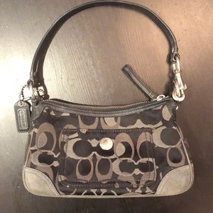 Coach Black C’s Handbag